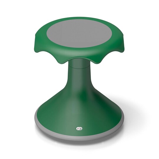 VS America Hokki Stool Flexible Ergonomic Seating - 15" Green